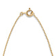 Stone and Strand 14K Yellow Gold Diamond Button Necklace Clasp Image
