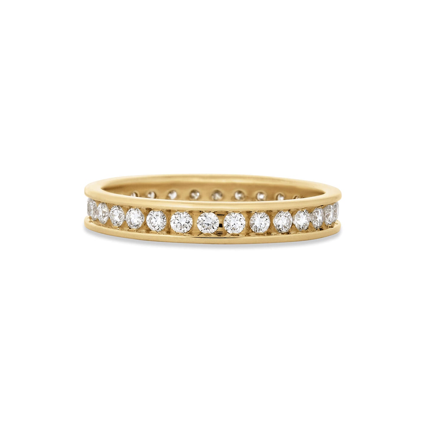 Diamond Channel Ring