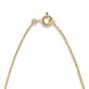 Stone and Strand 14K Yellow Gold Diamond Cross Stitch Necklace Clasp Image