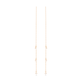 Stone and Strand 10K Yellow Gold LAB-Created Diamond Drizzle Threaders Front Image