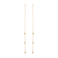Stone and Strand 10K Yellow Gold LAB-Created Diamond Drizzle Threaders Rear Image