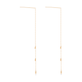 Stone and Strand 10K Yellow Gold LAB-Created Diamond Drizzle Threaders Side Image