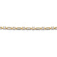 Stone and Strand 14K Yellow Gold Diamond Flounce Bracelet Close Up Image