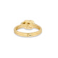 Stone and Strand 14K Yellow Gold Diamond Forme Knot Ring Rear Image