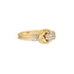 Stone and Strand 14K Yellow Gold Diamond Forme Knot Ring Side Image