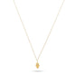 Stone and Strand 10K Yellow Gold Diamond Hamsa Necklace Front Image