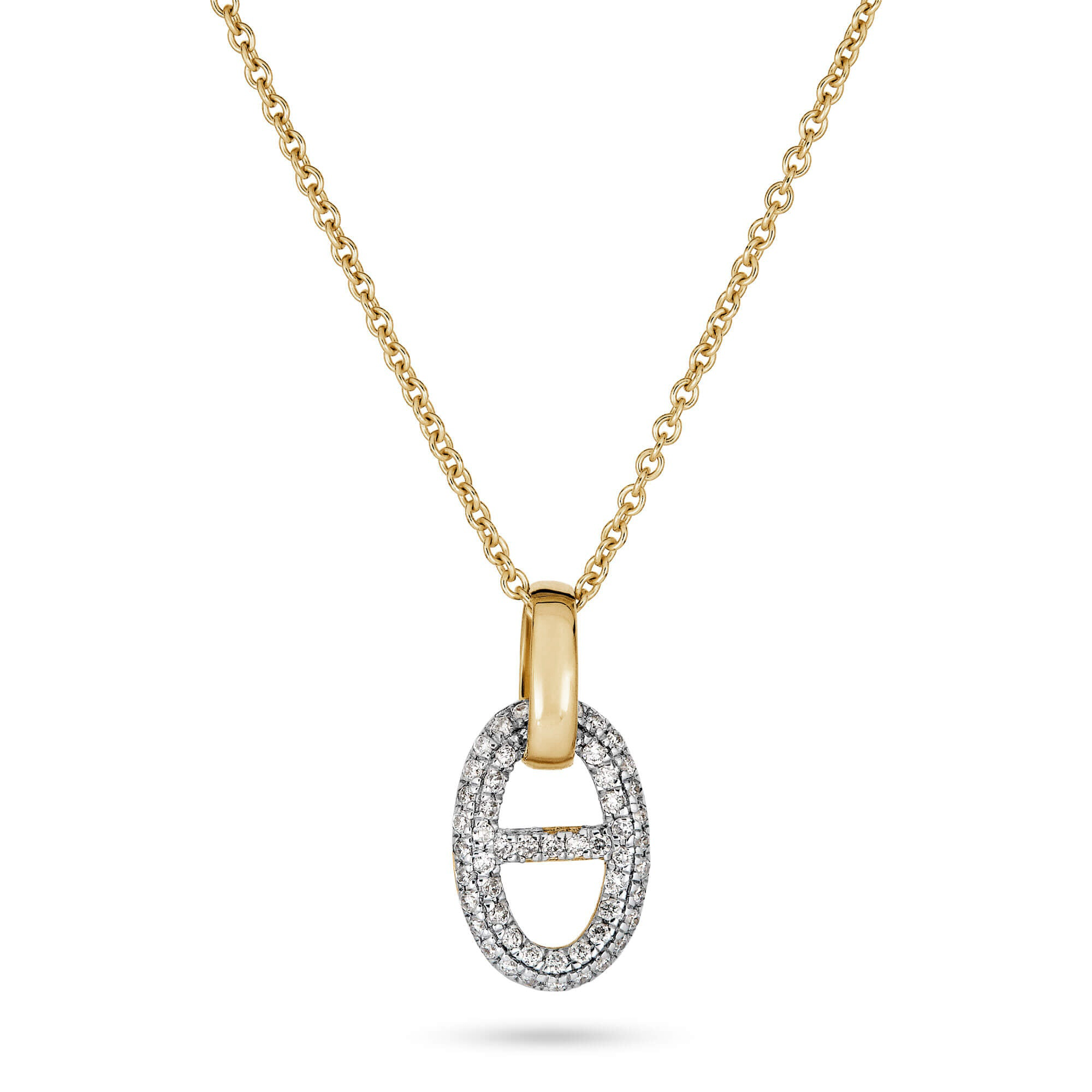 Diamond Hardware Necklace