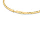Stone and Strand 14K Yellow Gold Diamond Line Flex Bangle Clasp Image