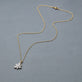 Stone and Strand 14K Yellow Gold Diamond Magnolia Necklace Editorial Image