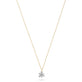 Stone and Strand 14K Yellow Gold Diamond Magnolia Necklace Front Image