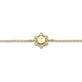 Stone and Strand 10K Yellow Gold Diamond Orbit Bracelet Close Up Image