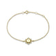Stone and Strand 10K Yellow Gold Diamond Orbit Bracelet Front Image
