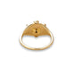 Stone and Strand 10K Yellow Gold Diamond Orbit Pinky Signet Ring Rear Image