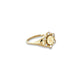 Stone and Strand 10K Yellow Gold Diamond Orbit Pinky Signet Ring Side Image