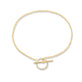 Stone and Strand 14K Yellow Gold Diamond Toggle Link Bracelet Front Image
