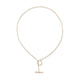 Stone and Strand 14K Yellow Gold Diamond Toggle Link Choker Front Image