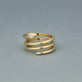 Stone and Strand 14K Yellow Gold Diana Wrap Around Diamond Ring Editorial Image