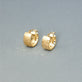 Stone and Strand 14K Yellow Gold Disco Huggies Editorial Image