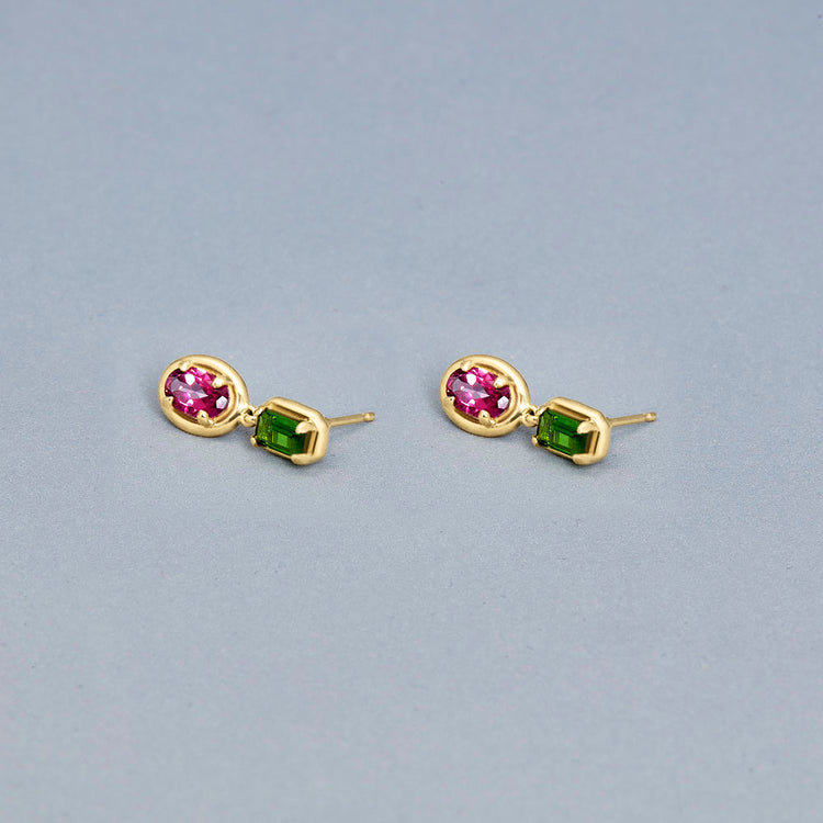 Duchess Orchid Earrings