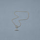 Image of Diamond Toggle Link Necklace Editorial