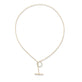 Diamond Toggle Link Necklace
