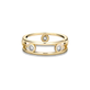 Stone and Strand 10K Yellow Gold Diamonds By The Dozen Ring Rear Image