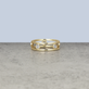 Stone and Strand 10K Yellow Gold Diamonds By The Dozen Ring Editorial Image