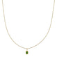 Stone and Strand 14K Yellow Gold Emerald Bonbon Necklace Image