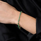 Image of 14K Yellow Gold Emerald Luxe Carnival Bracelet on Models Arm