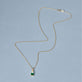 Stone and Strand 14K Yellow Gold Emerald Luxe Diamond Necklace Editorial Image