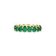 Stone and Strand 14K Yellow Gold Emerald Luxe Eternity Band Front Image