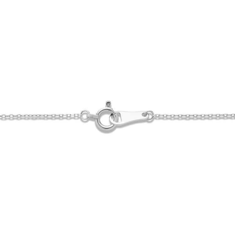 Stone and Strand Essential Adjustable Platinum Cable Chain Necklace Clasp Image
