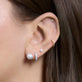Image of 14K Yellow Gold Essential Gold Pearl Studs with Stone and Strand Earrings