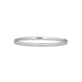 Stone and Strand Sterling Silver Essential LAB-Created Diamond Bangle Front Image