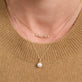 Image of 14K Yellow Gold Essential Pearl Necklace with Stone and Strand Necklaces
