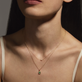 Image of 14K Yellow Gold Emerald Bonbon Necklace with Stone and Strand Necklaces