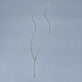 Stone and Strand Sterling Silver Faceted Link Pivot Chain Editorial Image
