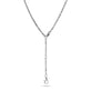 Stone and Strand Sterling Silver Faceted Link Pivot Chain Front Image