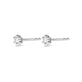 Stone and Strand Sterling Silver Fairy Lights Diamond Studs Side Image