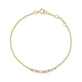 Stone and Strand 14K Yellow Gold Meaningful Diamonds Bracelet Front Image