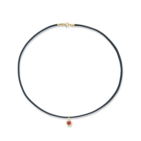 Stone and Strand 14K Yellow Gold Festival Vibes Tourmaline Choker Full Image