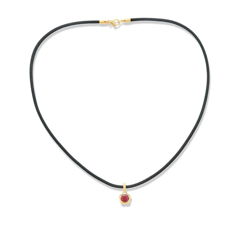 Stone and Strand 14K Yellow Gold Festival Vibes Tourmaline Choker Full Image