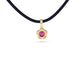 Stone and Strand 14K Yellow Gold Festival Vibes Tourmaline Choker Rear Image