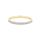 Fine Pave White Diamond Band
