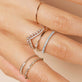 Fine Pave White Diamond Band