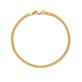 Stone and Strand 14K Yellow Gold Flat Arrow Chain Bracelet Front Image
