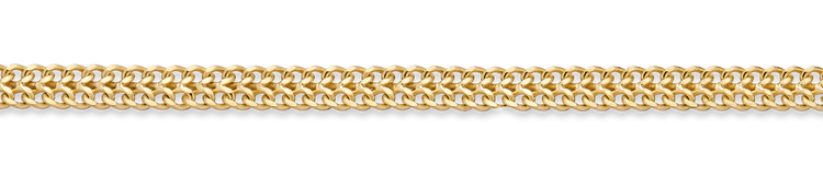 Stone and Strand 14K Yellow Gold Flat Arrow Chain Necklace Chain Detail Image