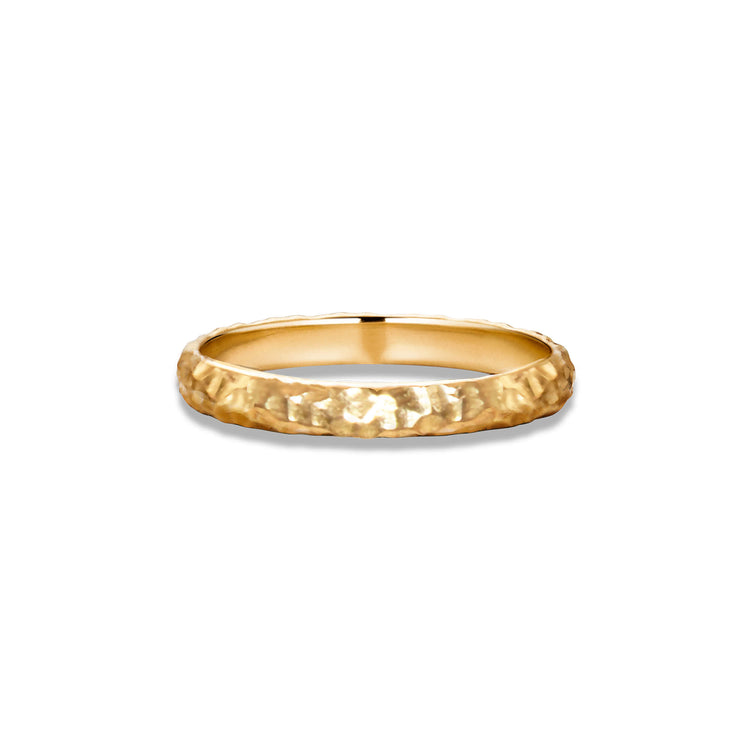 Stone and Strand 14K Yellow Gold Folklore Band Front Image