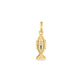 Stone and Strand 10K Yellow Gold Fortune Fish Charm Rear Image