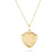 Stone and Strand 14K Yellow Gold Founding Member Diamond Crest Necklace Rear Image